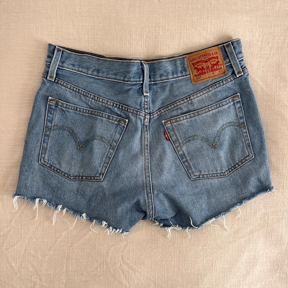 Levi’s jean shorts 501